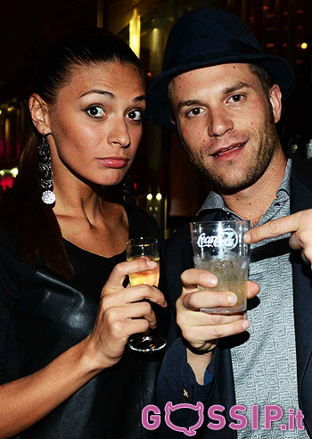 Simone Rugiati, mondano con Malvina