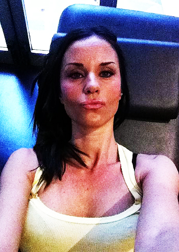 Antonella Mosetti a tutto fitness