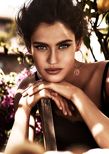 Bianca Balti testimonial dei gioielli D&G: foto