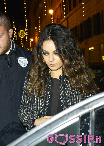 Mila Kunis fa la scontrosa