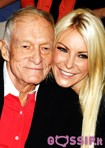 Hugh Hefner a nozze con Crystal
