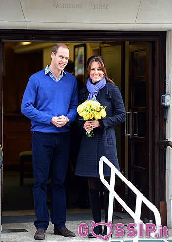 Kate Middleton torna a casa Kate Middleton torna a casa