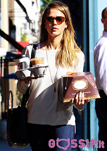 Jessica Alba sceglie il panettone