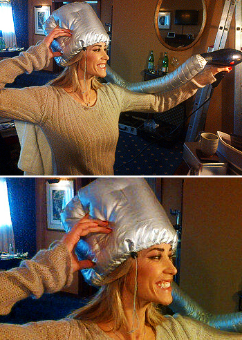 Elena Santarelli, consigli da parrucchiera Elena Santarelli, consigli da parrucchiera