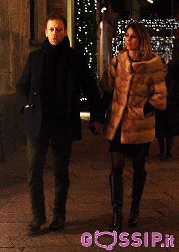 Rocco Siffredi, a passeggio con la moglie