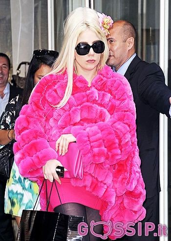 Per Lady Gaga pellicce vere e rarissime