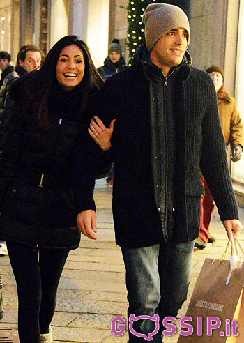 Fede Nargi, con Alessandro Matri a Milano