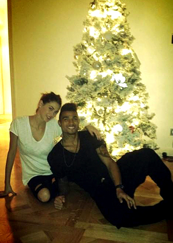 Melissa Satta, Natale con Boateng