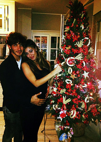 Belen Rodriguez, con Stefano vacanze serene