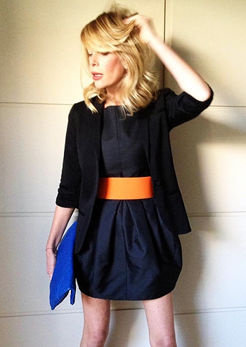 Il look di Capodanno di Alessia Marcuzzi