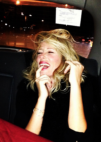 Capodanno in allegria per Alessia Marcuzzi Capodanno in allegria per Alessia Marcuzzi