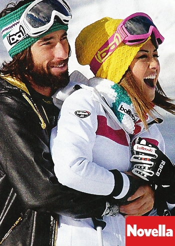 Giorgia Palmas, con Brumotti amore ad alta quota