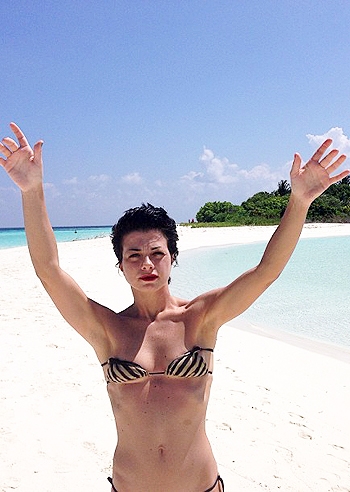 Dolcenera si rilassa alle Maldive: foto Dolcenera si rilassa alle Maldive: foto