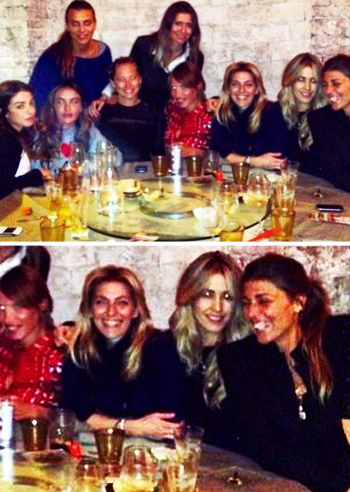 Santarelli-Fontana, cena tutta al femminile Santarelli-Fontana, cena tutta al femminile