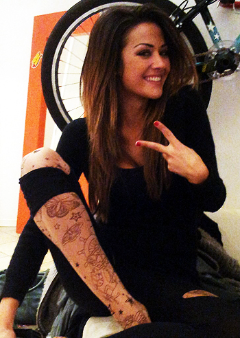 Scherzo social per Giorgia Palmas