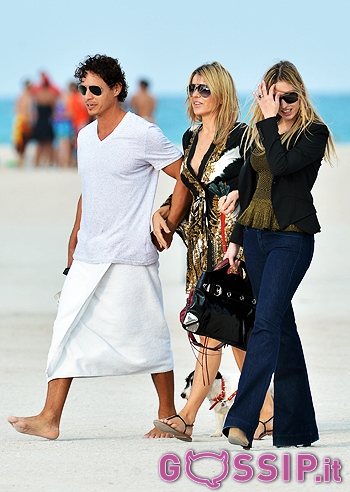 Passeggiata in famiglia per Rita a Miami