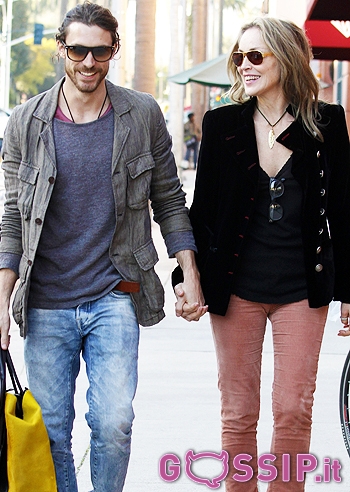 Sharon Stone e Martin Mica ancora insieme