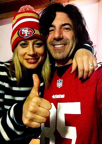 Maddy Corvaglia e Stef Burns, delusione Superbowl