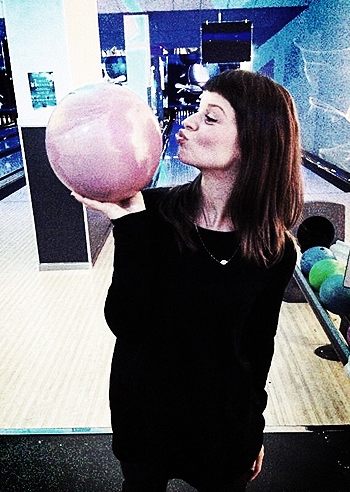 Alessandra Amoroso, bowling che passione!