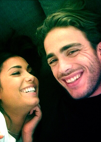 Fede Nargi, raggiante accanto a Matri