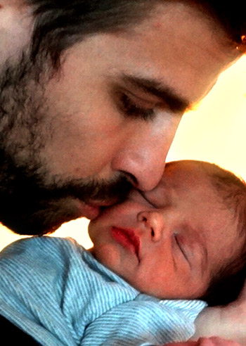 Gerard Piquè presenta Milan