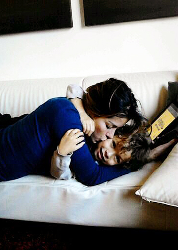 Aida riabbraccia il suo Aaron