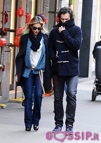 Passeggiata con la sua Rosa per Cracco