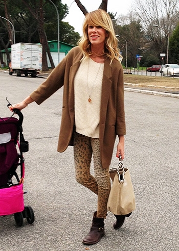 Ale Marcuzzi, mamma fashion