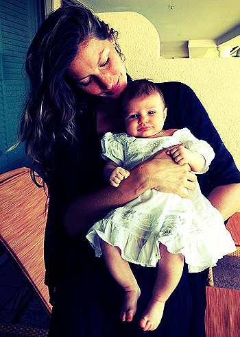 Gisele Bundchen con Vivian Lake