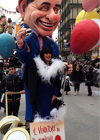 Ana Laura madrina del Carnevale di Putignano