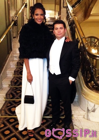 Denny Mendez con Oscar a Vienna