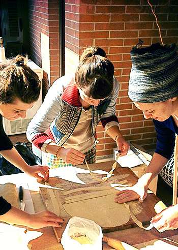 Le Amoroso sisters in cucina