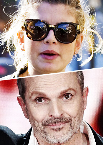 Emma coach ad "Amici" con Miguel Bosè