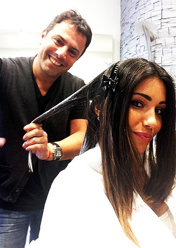 Shatush per la chioma di Federica Nargi