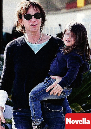 Gianna Nannini, con Penelope sorride