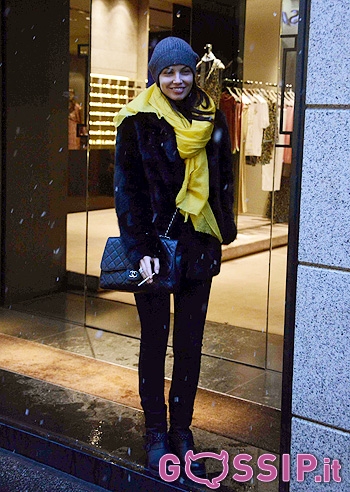 Michela Quattrociocche, shopping per l'estate