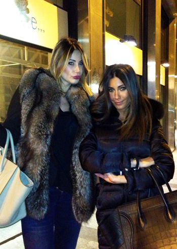 Simona Salvemini, fashionista con Fede Nargi