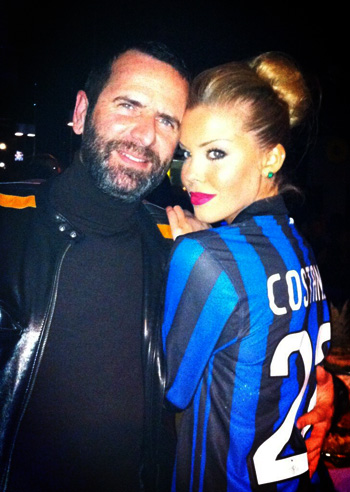 Costanza Caracciolo, tifosa nerazzurra da stadio