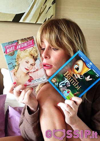 Coccole post influenza per Alessia Marcuzzi