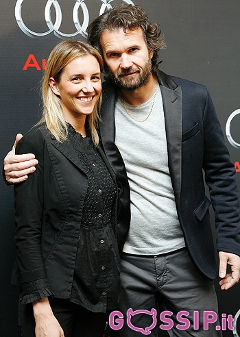 Carlo Cracco alla Polo Gold Cup con Rosa