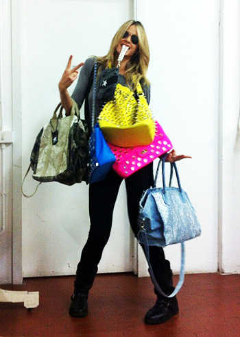 Elena Santarelli, bagmania