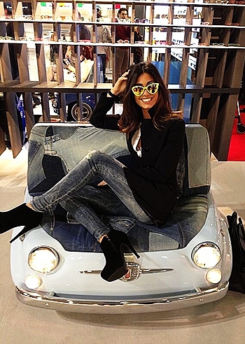 Federica Nargi al MIDO 2013