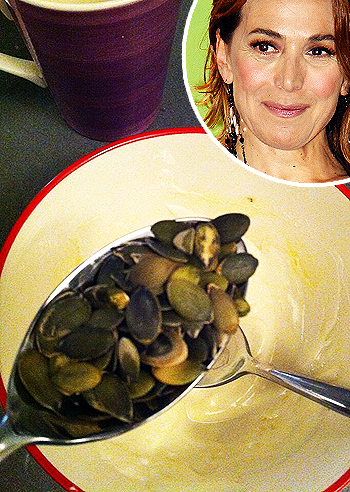 Semi di zucca per Barbara D'Urso