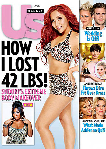 Snooki, prova bikini con meno 19 kg