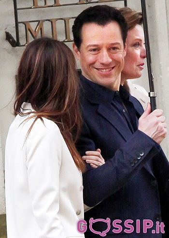 Stefano Accorsi sul set di '1992'