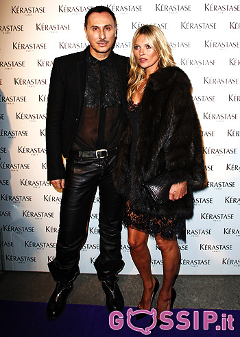 Kate Moss al lancio della nuova linea L’Oreal