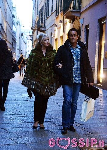 Ivana Trump, acquisti milanesi con Rota