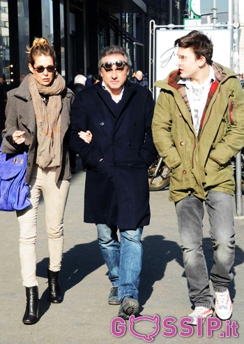 Tommaso Buti, passeggiata in famiglia