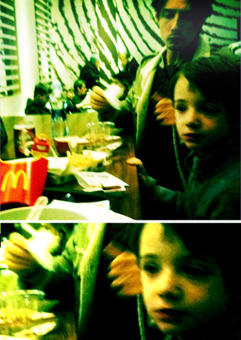 Junk food per gli uomini di Asia