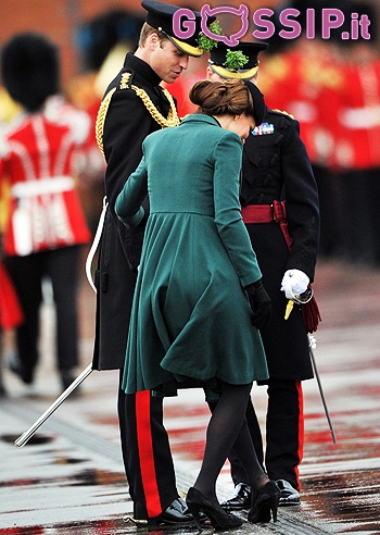 Kate Middleton, tacco malandrino a St. Patrick